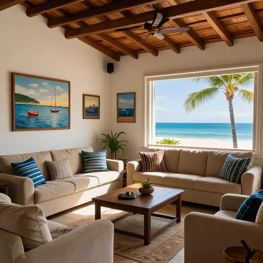 Quarto e sala na Praia do Suá!